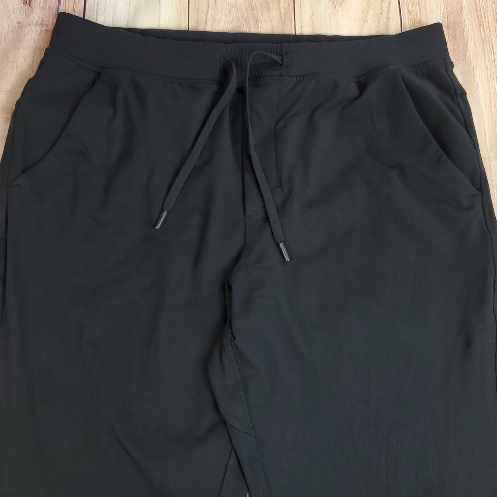Birddogs Joggers Mens XXL Black Stretch Athletic Pants Pocket Liner Drawstring - Picture 3 of 16